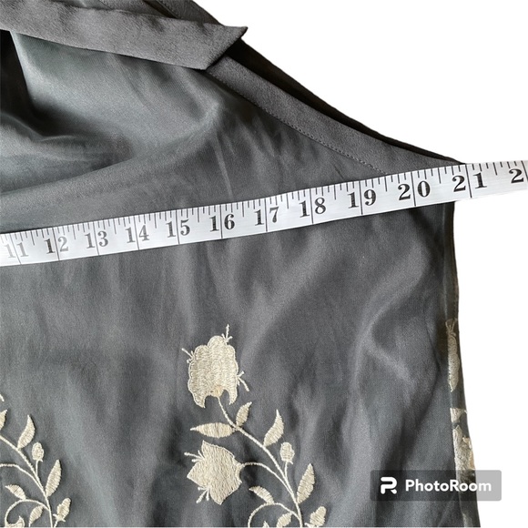 Sundance Sheer Floral Lace Embroidered Dress Women’s Size Small - Picture 3 of 8